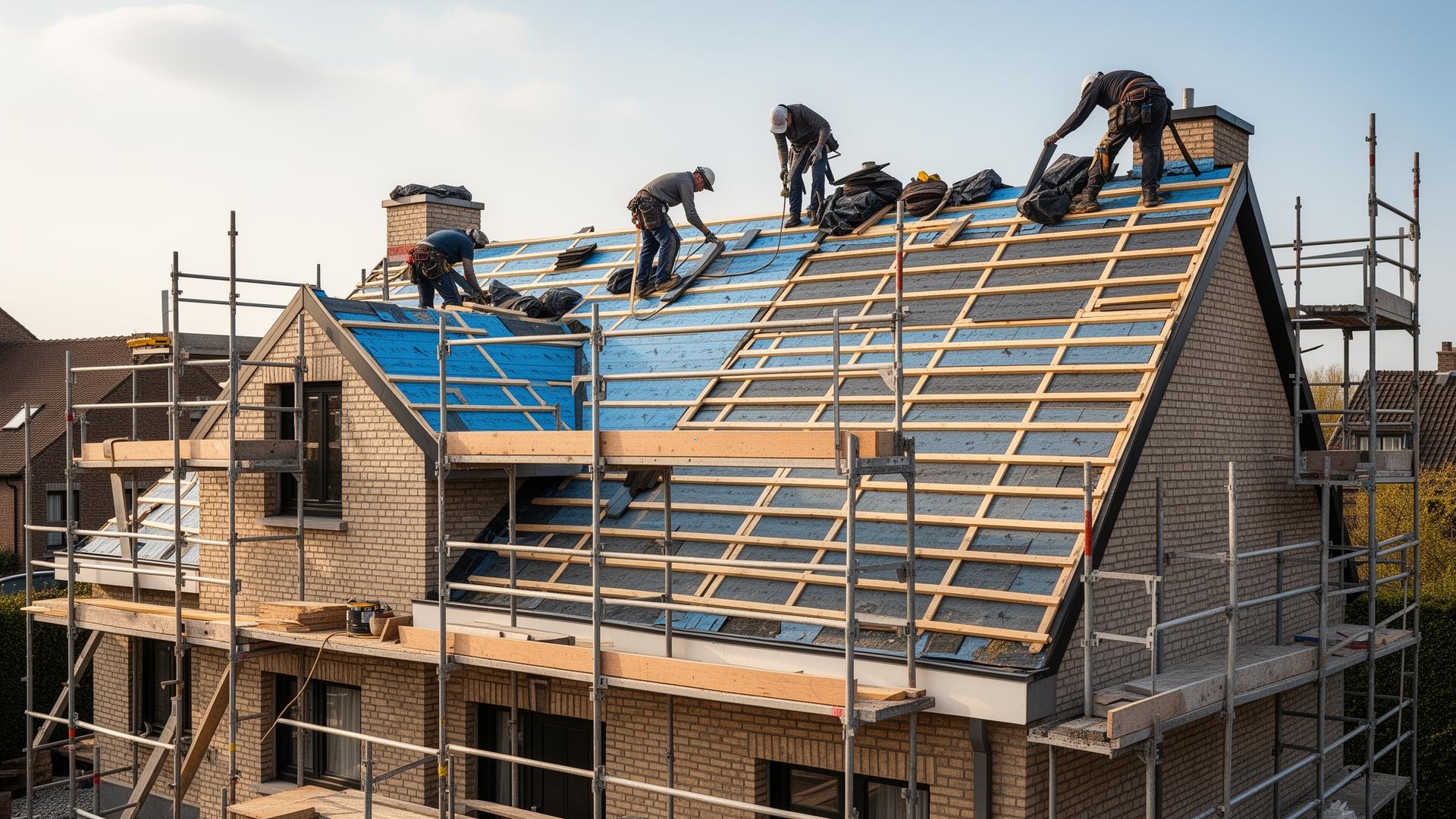 Dakrenovatie die uw woning opnieuw beschermt